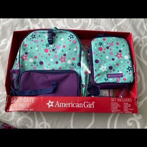 American Girl*back to school*15 Pieces*Backpack